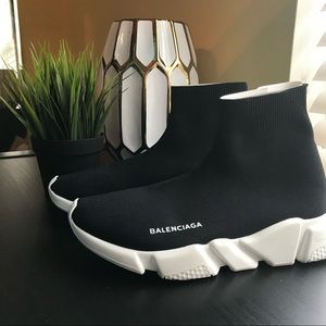 Balenciaga speed trainers - black size 9